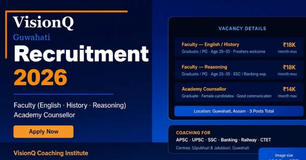 . Which UPSC coaching is best in Assam?Some of the most popular UPSC coaching institutes in Assam are SPM IAS Academy, Ajmal IAS Academy, Bhadra IAS Academy, and Smart IAS Foundation. These institutes are known for experienced faculty, test series, mentorship, and both online and offline classes. Many Assam aspirants also prefer institutes that focus on Assam-specific current affairs and APSC preparation alongside UPSC.2. What is the cost of APSC coaching online?The cost of online APSC coaching in Assam usually ranges between ₹30,000 and ₹60,000 depending on the institute, course duration, and study materials included. Some premium UPSC + APSC integrated batches may cost more. For example, SPM IAS Academy offers online UPSC coaching around ₹59,500, while Bhadra IAS Academy provides online coaching starting from ₹35,000.3. Is there any free coaching for UPSC?Yes, free UPSC coaching is available through government schemes, student organizations, and online educational platforms. The All Assam Students’ Union (AASU) recently announced support for UPSC aspirants from Assam and Northeast India through sponsored coaching programs. Some institutes also provide free study materials, YouTube classes, scholarship batches, and demo sessions for economically weaker students.4. What is the cost of ADRE online coaching?ADRE online coaching fees generally depend on the platform and course features. Basic online batches may start from ₹999 to ₹3,000, while advanced test series and complete preparation programs can cost more. For example, Lucent IAS offers an ADRE 3.0 Pro Course for around ₹1,299 with live classes, mock tests, and recorded lectures.5. Can I prepare for UPSC and APSC together?Yes, many aspirants prepare for UPSC and APSC together because the syllabus has significant overlap in subjects like History, Geography, Polity, Economy, and Current Affairs. Several Assam coaching institutes offer integrated UPSC + APSC foundation batches to help students prepare for both exams simultaneously.6. Which is better: Online or Offline UPSC