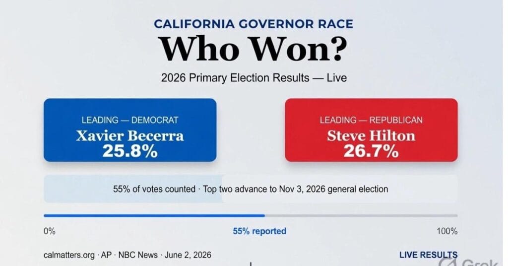 California Primary Election Results 2026