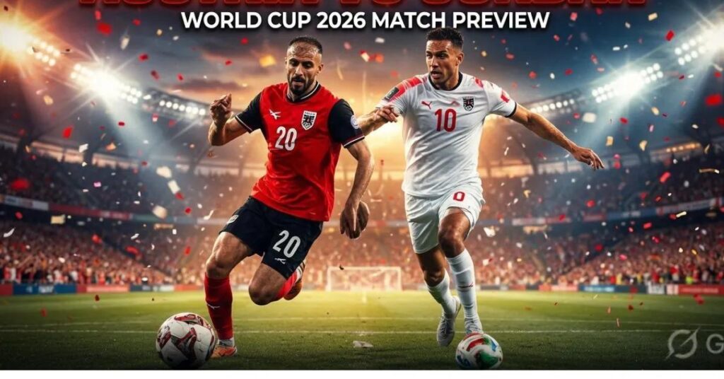 Austria vs Jordan world cup 2026