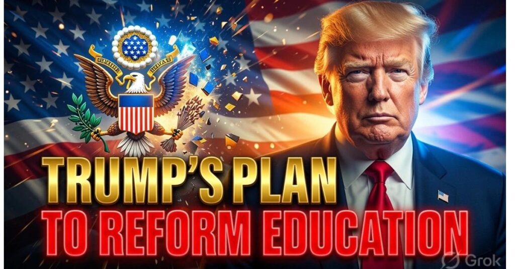 Trump education department restructuring