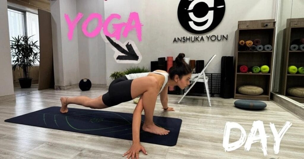International Yoga Day 2026: Rakul Preet Singh Supports Akshar Yoga Kendraa's Historic '21 Guinness World Records' Feat 3 Rakul Preet Singh yoga