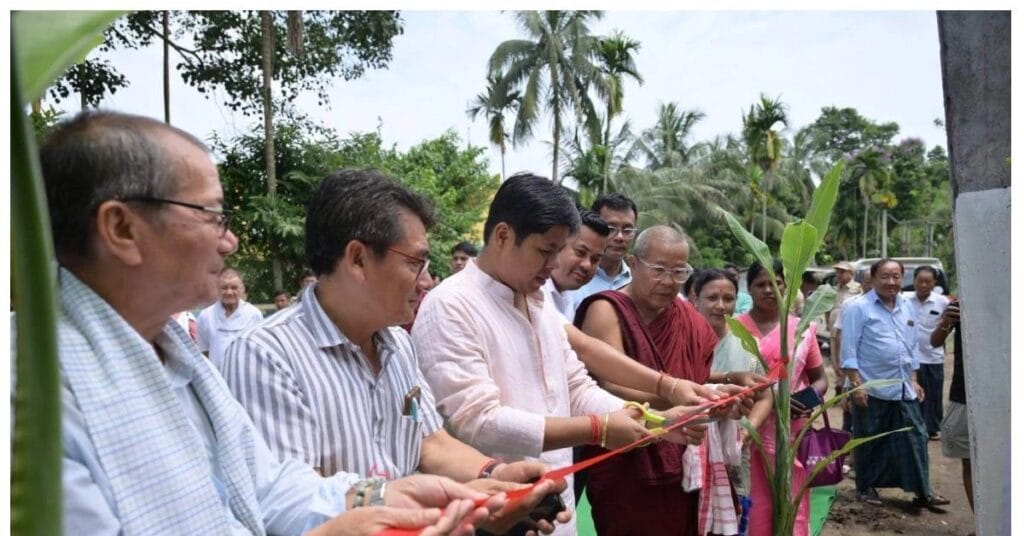 Naharkatiya Namphake Village Gets 1.80-km Road Widened Under SOPD-G