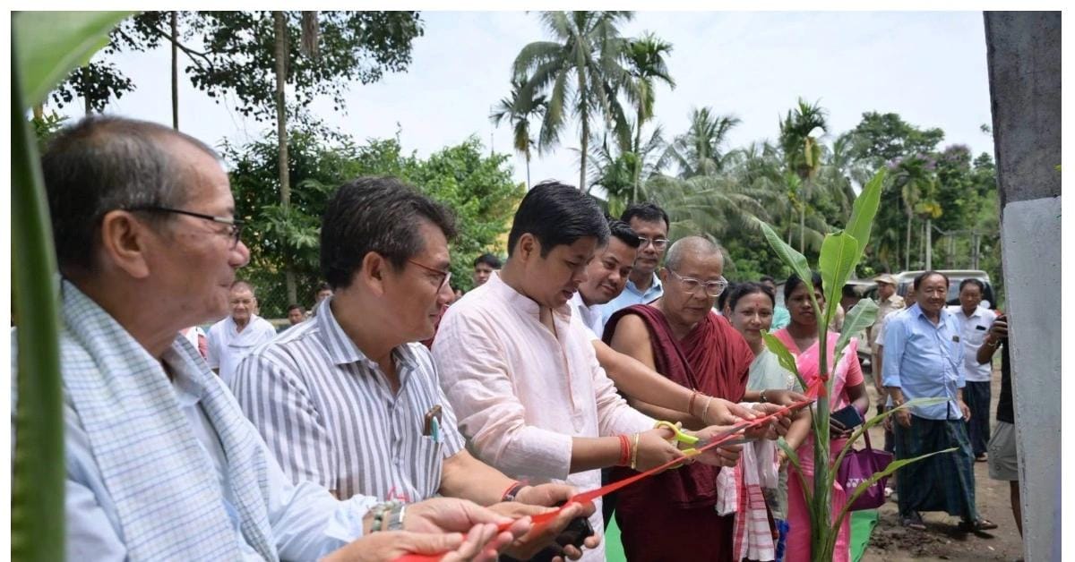 Naharkatiya Namphake Village Gets 1.80-km Road Widened Under SOPD-G