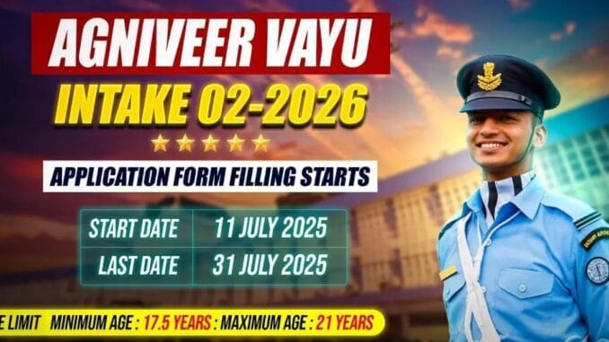 iaf-agniveervayu-recruitment-2026.jpg IAF Agniveervayu Recruitment 2026 notification for Intake 01/2027