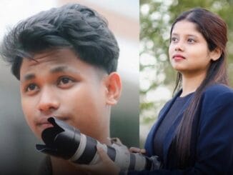 Nashita Shah and Durlov Bora, Dibrugarh students who secured top ranks in DBHRGFTI entrance exam"