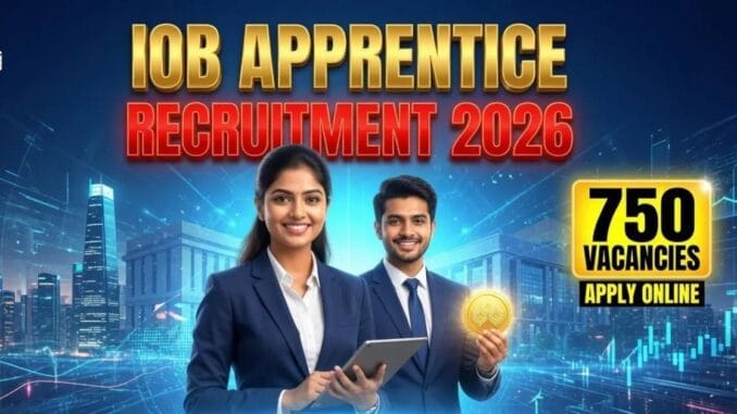 IOB Apprentice Stipend and Eligibility 2026 IOB Apprentice stipend and eligibility criteria 2026