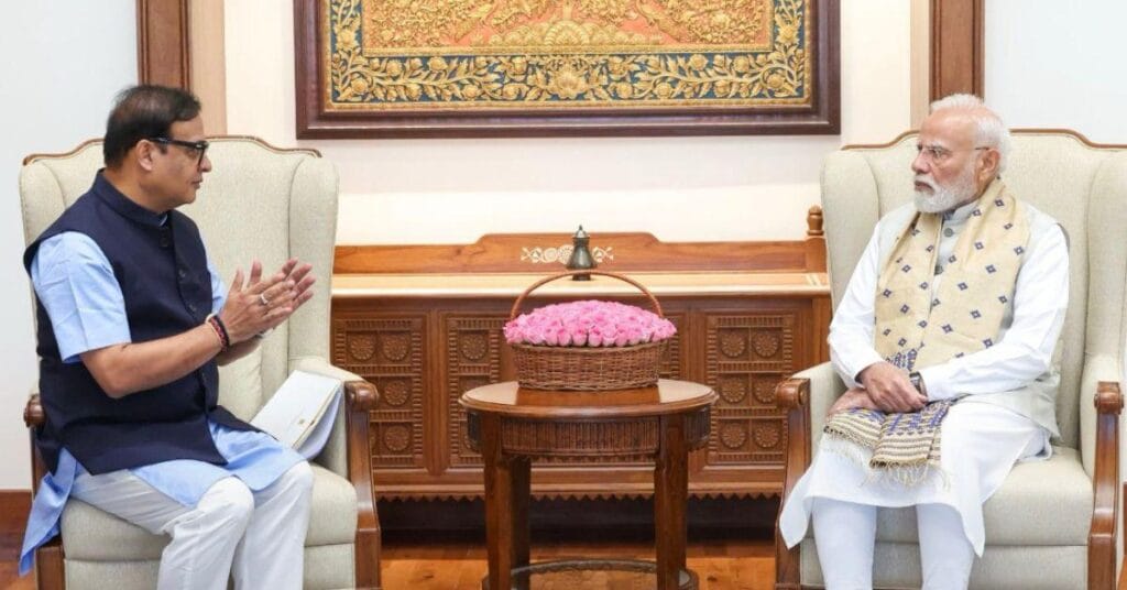 Himanta Biswa Sarma Meets PM Modi