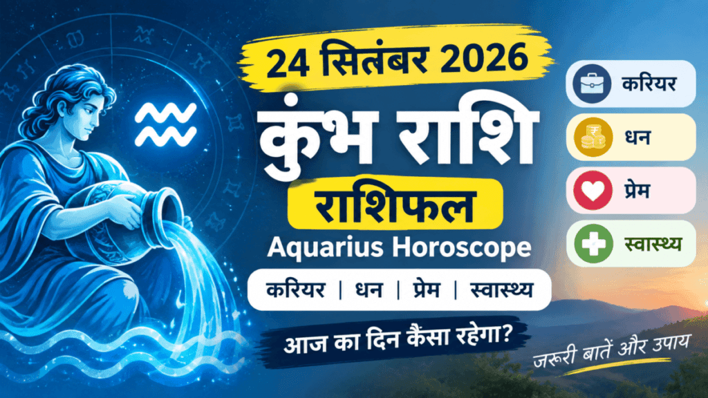 24 September 2026 Kumbh Rashi: Aquarius Horoscope for Career, Money, Love and Health 1 1CC26DDC C211 40CE 8EFA FEA54C64C906
