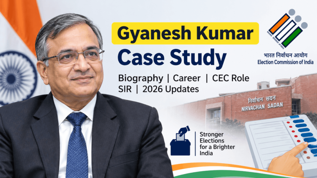 Gyanesh Kumar Case Study: Biography, Career, Role as Chief Election Commissioner, SIR and Key Developments in 2026 1 95E6A5CC 5559 4D6A A385 9DD098445643