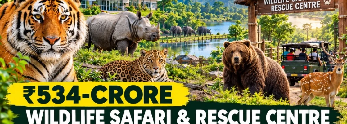 ₹534-Crore Wildlife Safari and Rescue Centre Planned in Dibrugarh: What Assam’s Namdang Project Will Include 1 Untitled design 162