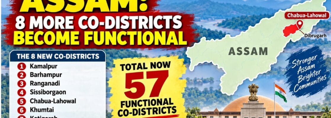 Assam 8 New Co-Districts