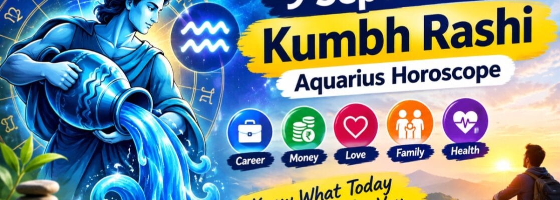 Aquarius Horoscope 9 September 2026: Kumbh Rashi Career, Money, Love and What to Expect 1 Untitled design 9